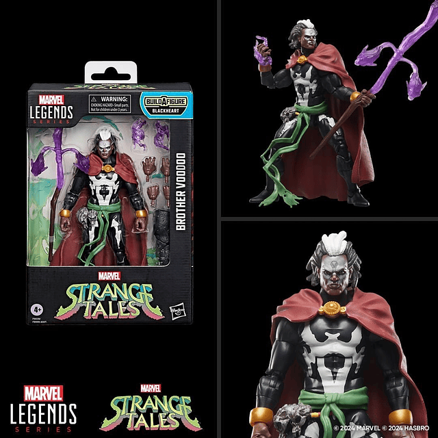 (Preventa) Brother Voodoo BAF Blackheart - Marvel Legends Series