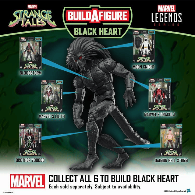 (Preventa) Wave Blackheart - Marvel Legends Series