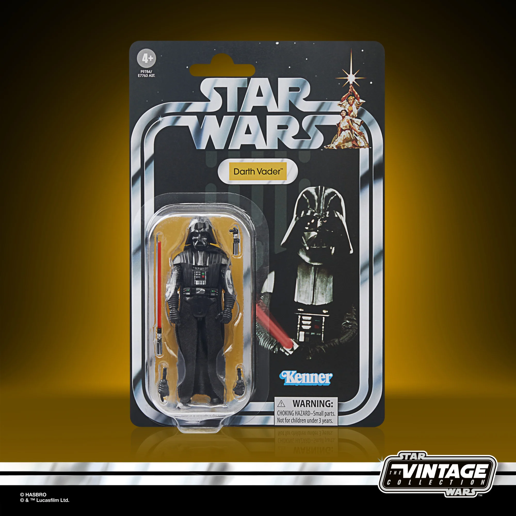 Action Figure Star Wars Un Nouvel Espoir Vintage Darth Vader main image 1