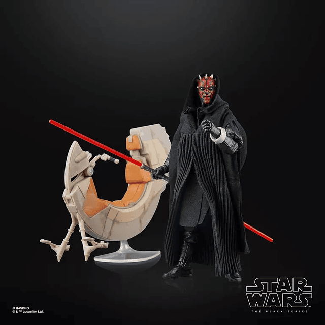 (Preventa) Darth Maul & Sith Speeder Exclusivo - The Black Series 