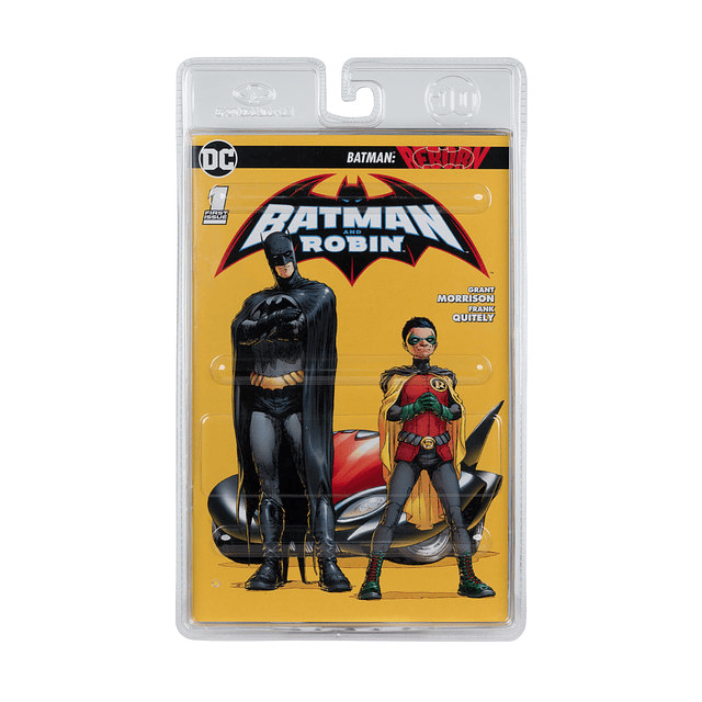 (Preventa Express) Robin w/Comic (DC Page Punchers: Batman Reborn) - McFarlane Toys 