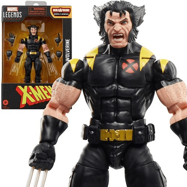 (Preventa)  Wolverine X-treme: BAF Nemesio - Marvel Legends Series