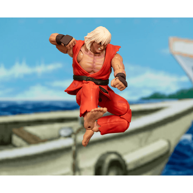 (Preventa 1) Violent Ken Deluxe Set: Exclusive SDCC24 - Ultra Street Fighter II 