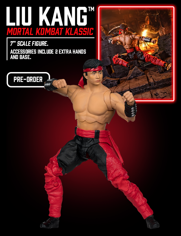 Preventa) Liu Kang: Mortal Kombat Classic - McFarlane Toys