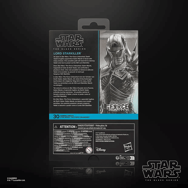 (Preventa) Lord Starkiller - The Black Series Deluxe