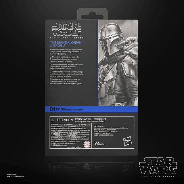 (Preventa)  The Mandalorian & Grogu: TMAG - The Black Series Deluxe