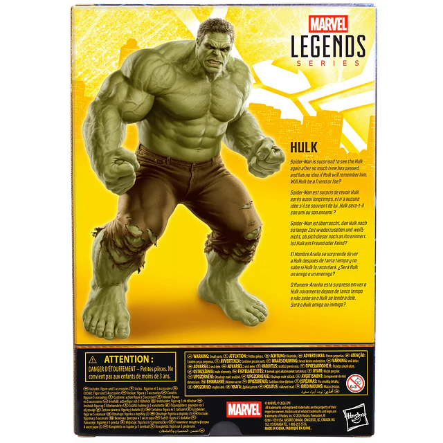 (Preventa) Hulk: Spiderman Brand New Day - Marvel Legends Deluxe