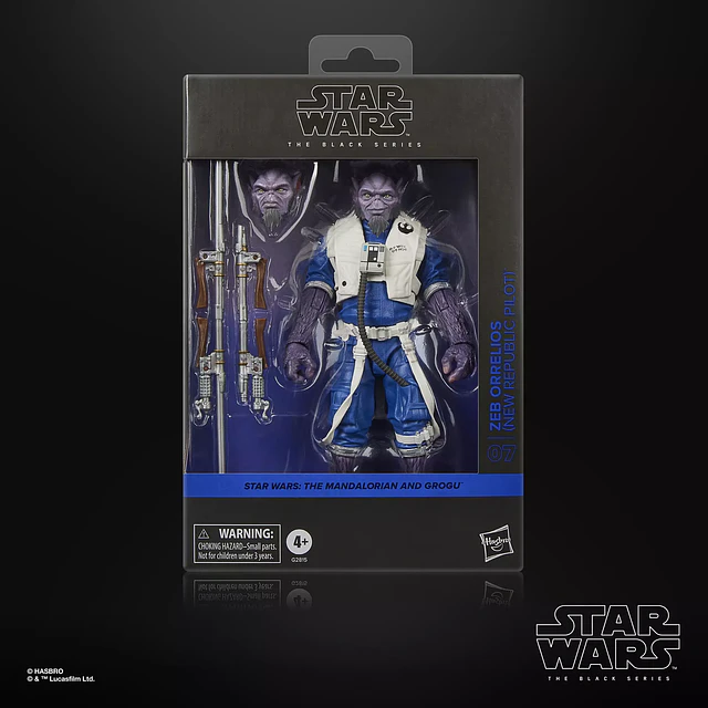 Zeb Orrelios: The Mandalorian y Grogu - The Black Series Deluxe