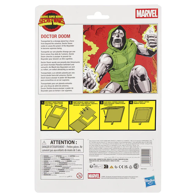 (Preventa Express) Doctor Doom: Secret War - Marvel Legends Series Exclusivo