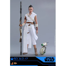 Rey & D-0: Star Wars EP IX - Hot Toys 
