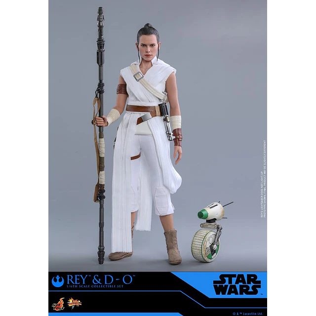Rey & D-0: Star Wars EP IX - Hot Toys 
