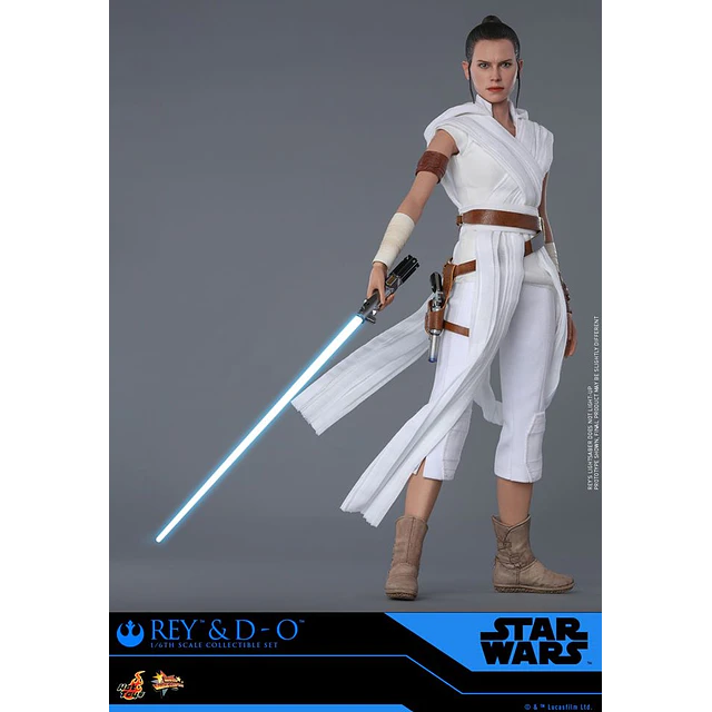 Rey & D-0: Star Wars EP IX - Hot Toys 