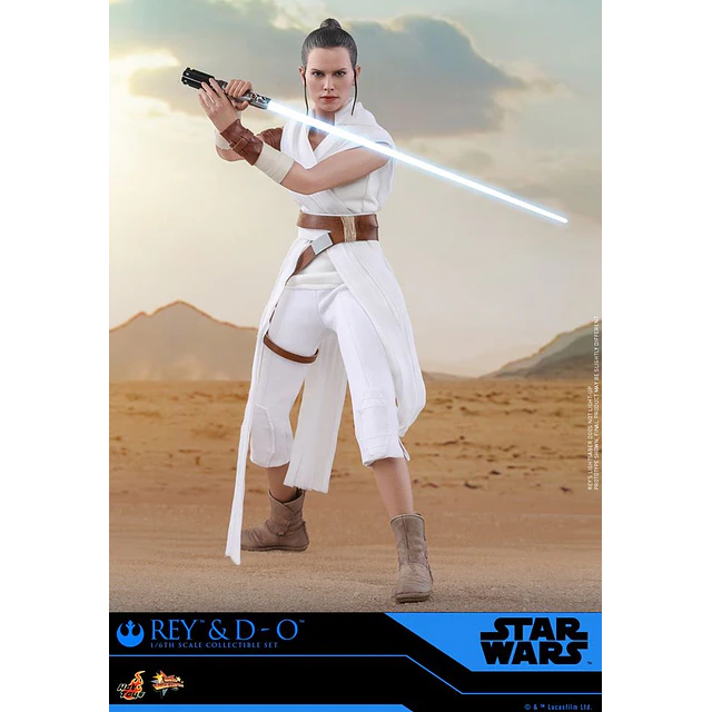 Rey & D-0: Star Wars EP IX - Hot Toys 