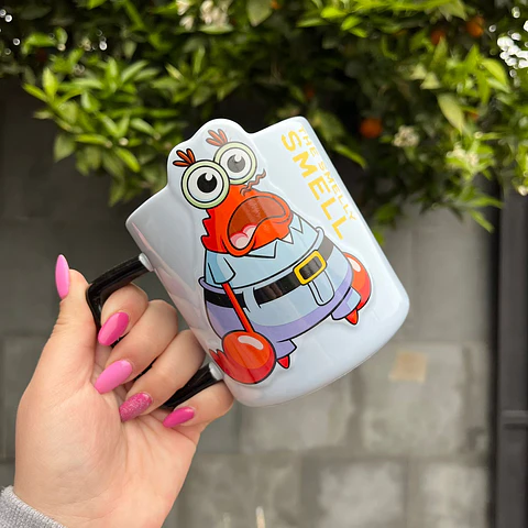 Taza Don Cangrejo Bob Esponja