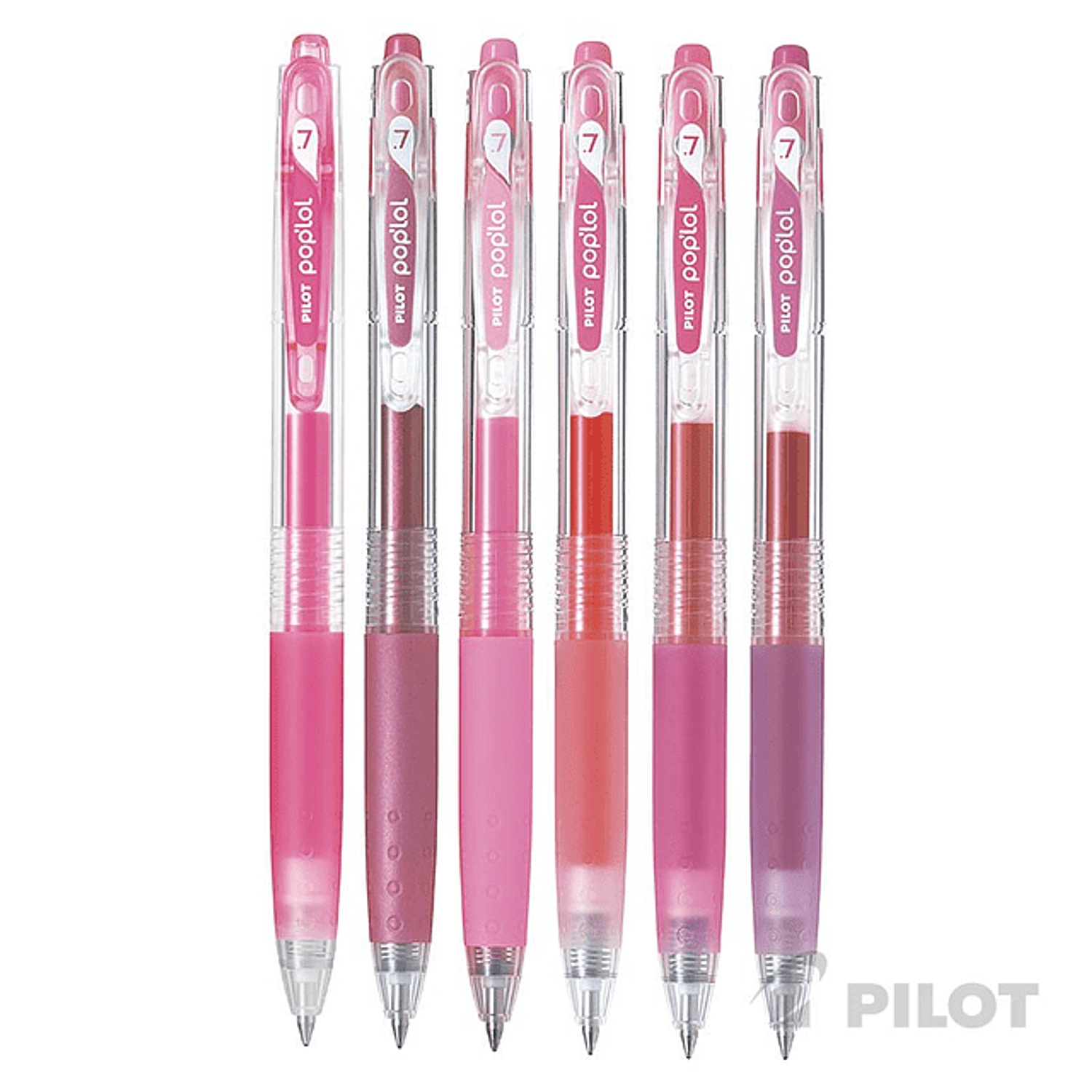 Set 6 Bolígrafo PopLol  Tinta Gel 0,7mm. Pilot 1