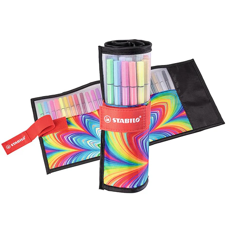 25 colores Stabilo Pen 68 Rollerset 