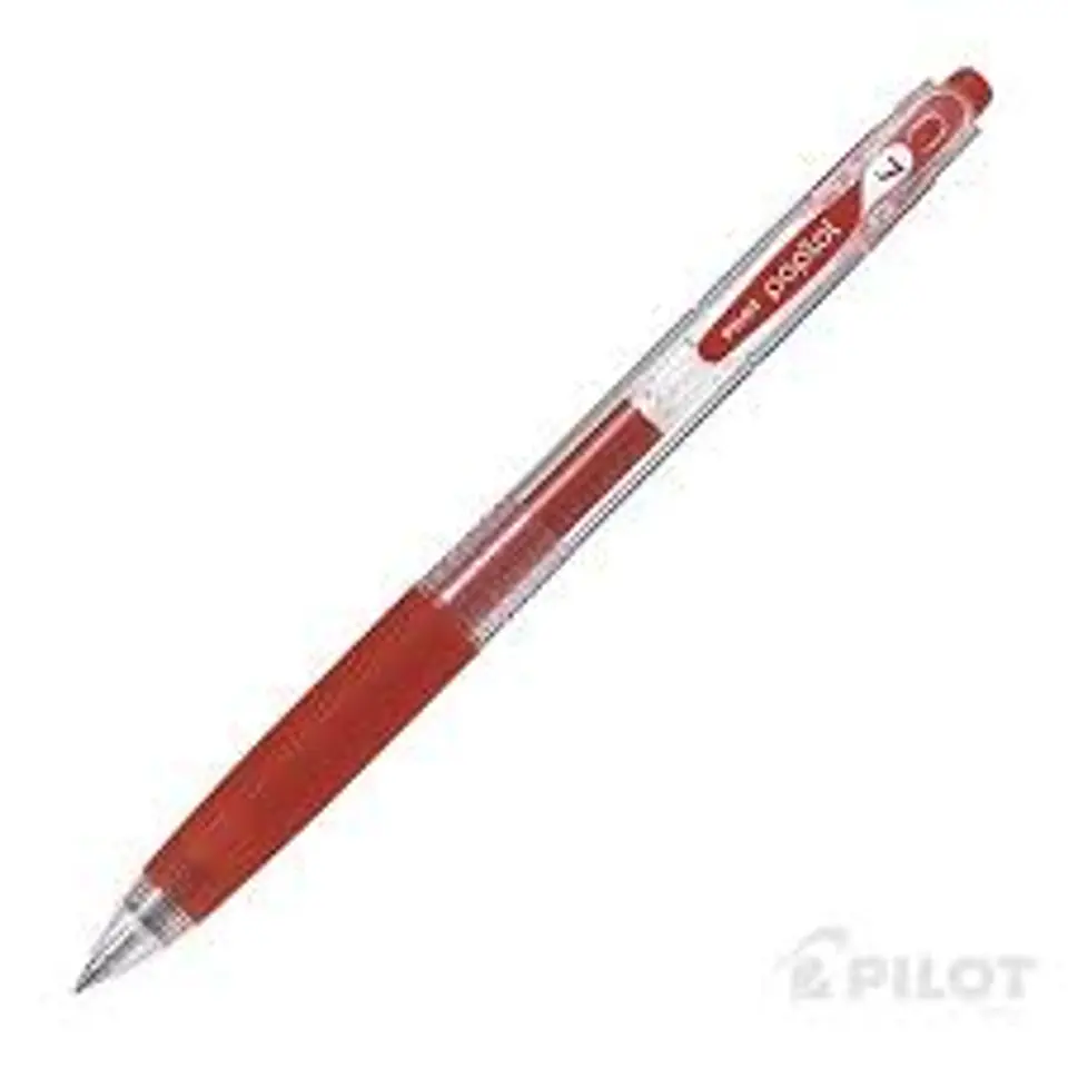 Lápiz Gel Pop Lol 0.7mm Pilot Rojo 1