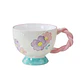Taza estilo vintage flor - Miniatura 1