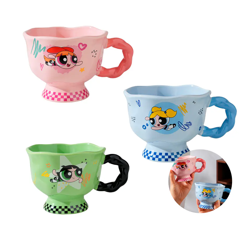 Taza Burbuja Chicas Súper Poderosas  5