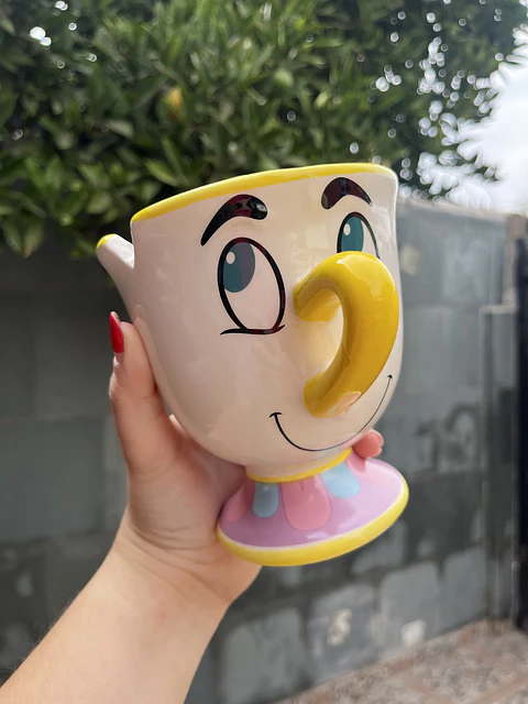 Taza Chip La Bella y la Bestia