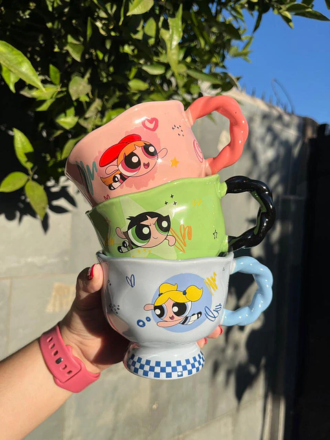 Taza Burbuja Chicas Súper Poderosas 