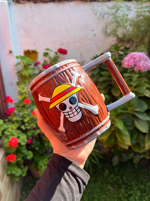 TAZA BARRIL ONE PIECE 