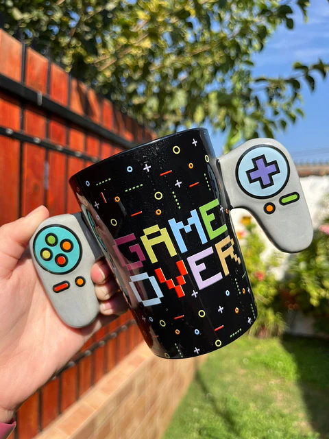 TAZA GAME OVER 