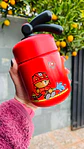 Vaso con bombilla extintor Bombero - Miniatura 7