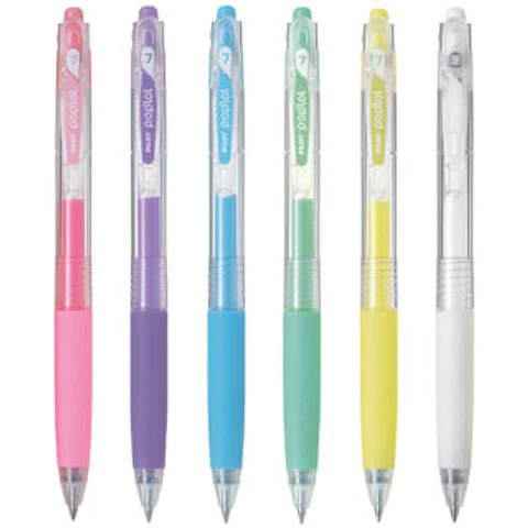 Lápiz Gel Pop Lol 0.7mm Pilot Pastel (individual)