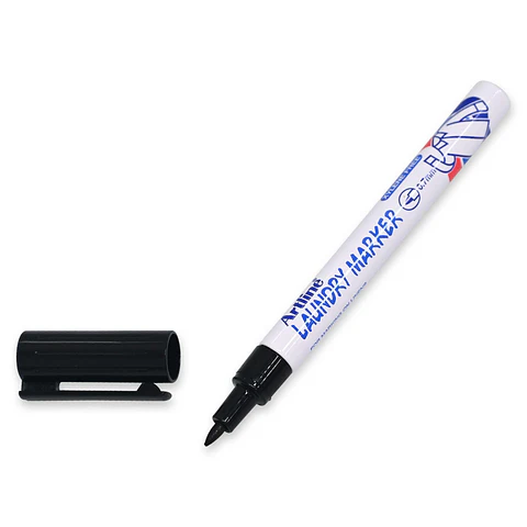 Marcado Ropa, Artline Laundry Marker Negro 0.7mm 