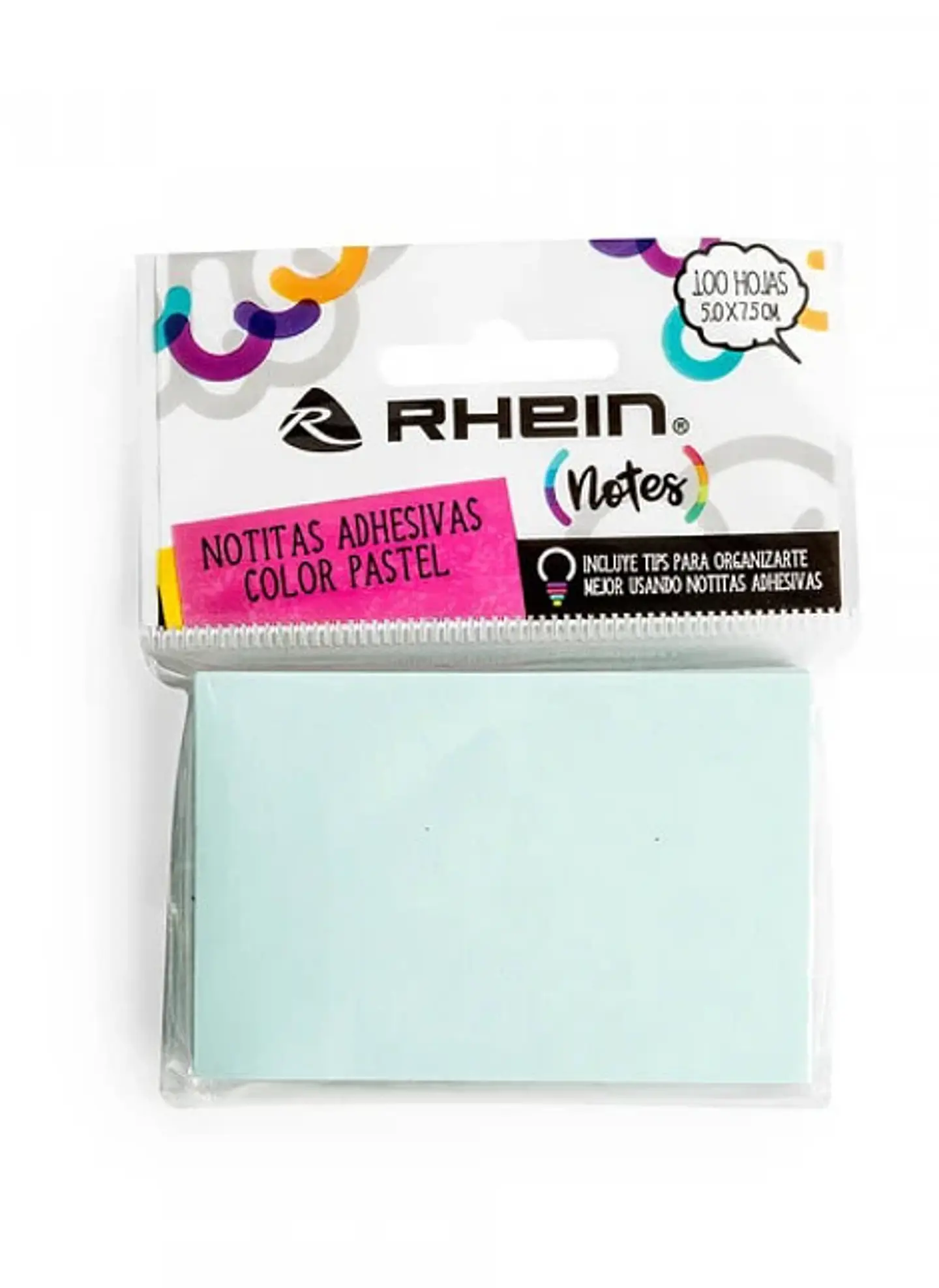 Notitas adhesivas celeste pastel  1