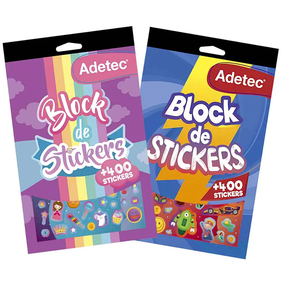 Block Sticker Planner Autoadhesivo Adetec 1