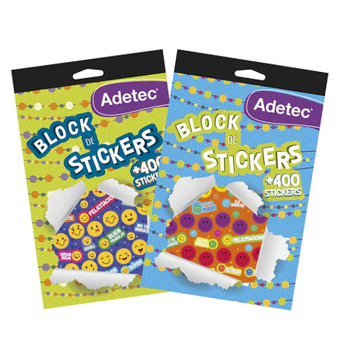 Block Sticker Motivacionales Planner Autoadhesivo Adetec