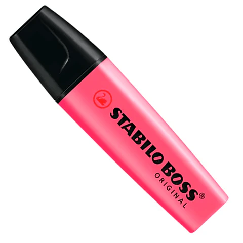 DESTACADOR STABILO BOSS ROSADO NEÓN