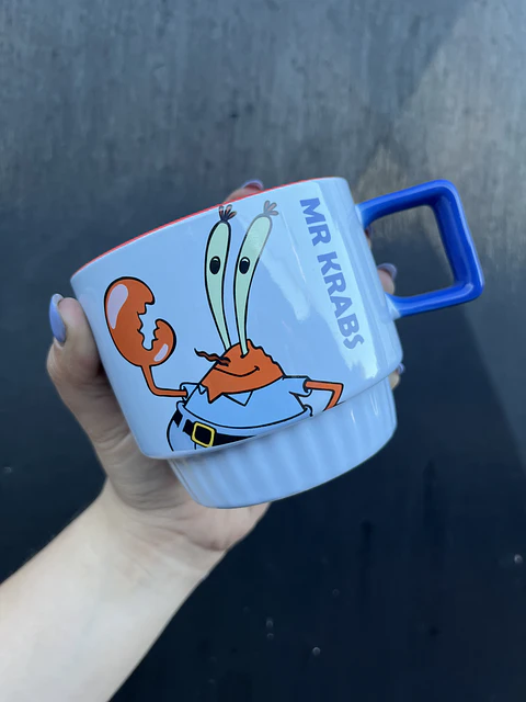 Taza Don Cangrejo Bob Esponja