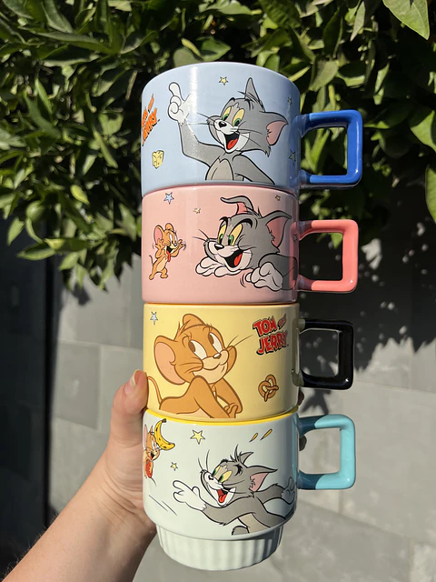 Taza Tom y Jerry 