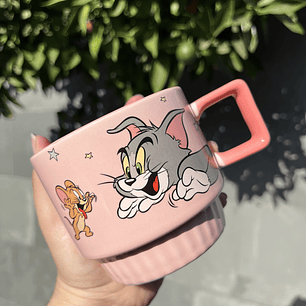 Taza Tom y Jerry 