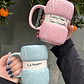 Taza Ovillo de Lana rosado  - Miniatura 2