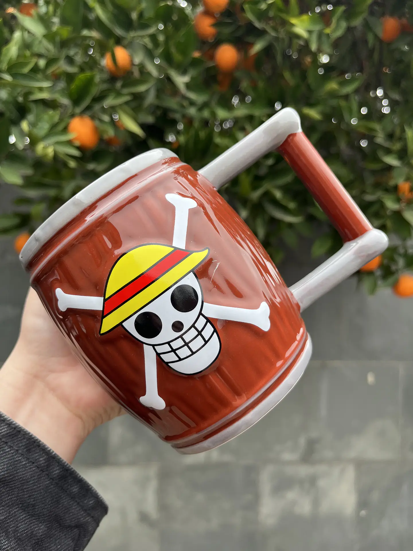TAZA BARRIL ONE PIECE  1