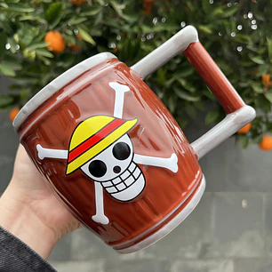TAZA BARRIL ONE PIECE 
