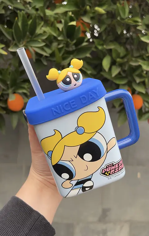 Taza Burbuja Chicas Súper Poderosas 