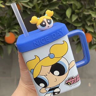 Taza Burbuja Chicas Súper Poderosas 