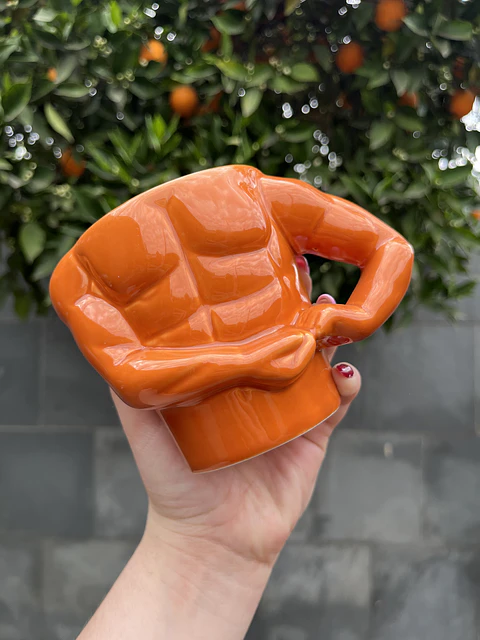 Taza hombre musculoso 