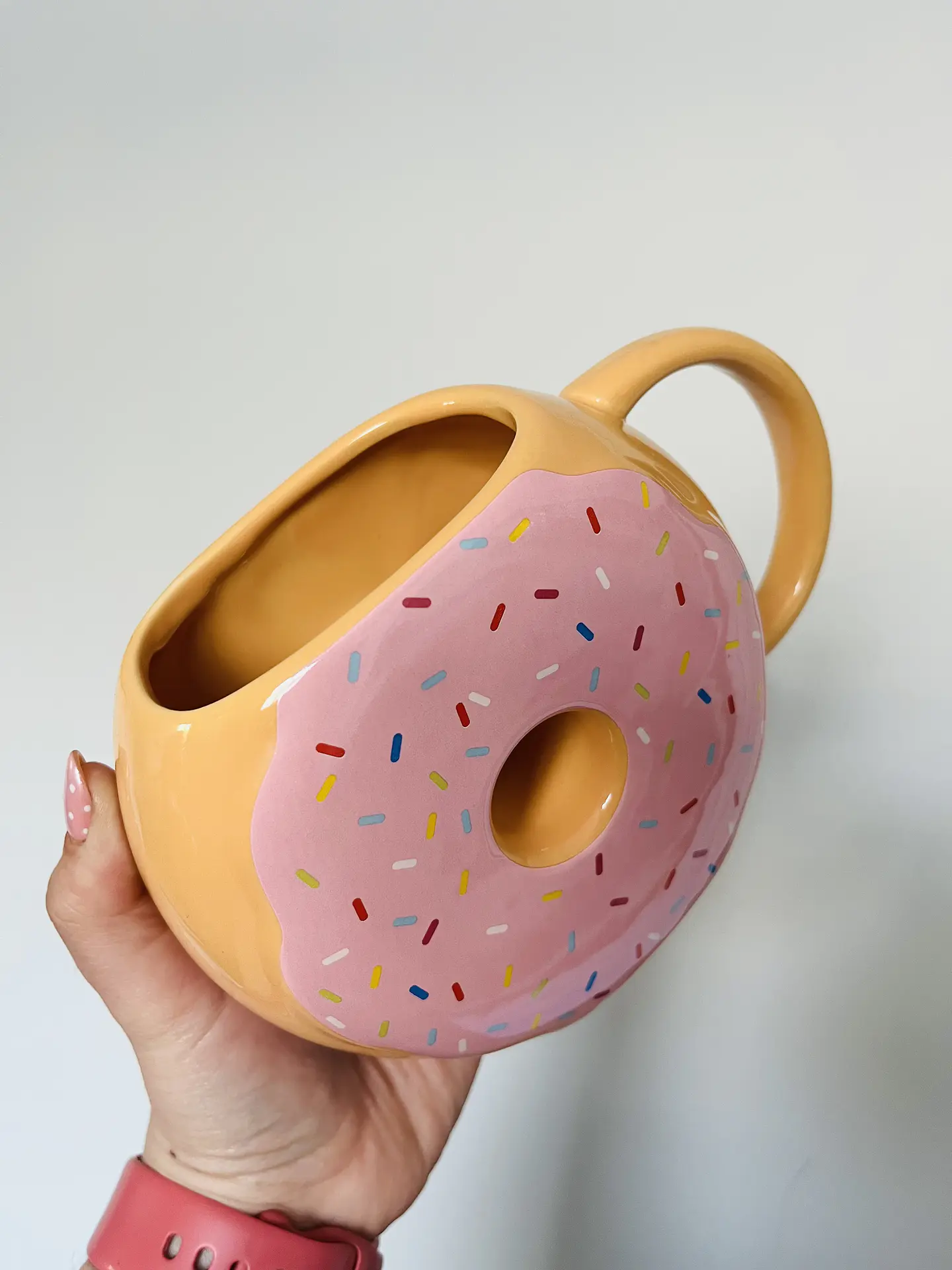 Taza Dona rosada  2