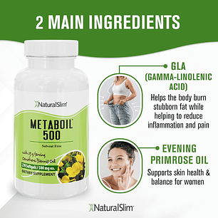Metaboil 500 Natural Slim 270 Softgels