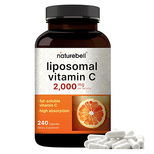 Vitamina C Liposomal 2000 mg 240 capsulas