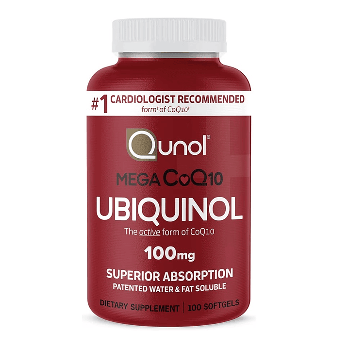 Ubiquinol 100 mg Qunol 100 softgels 1