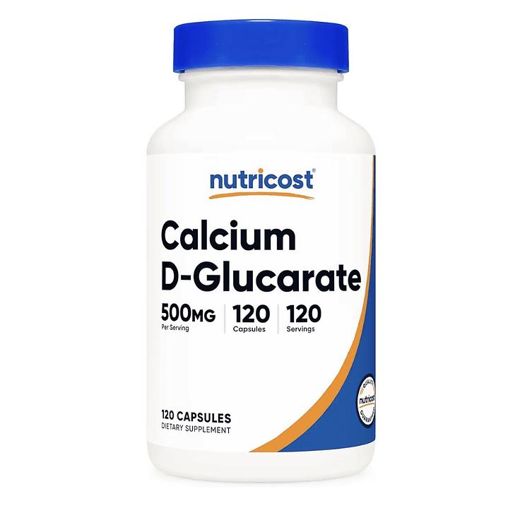 Calcium D-glucarate 120 capsulas Nutricost 1