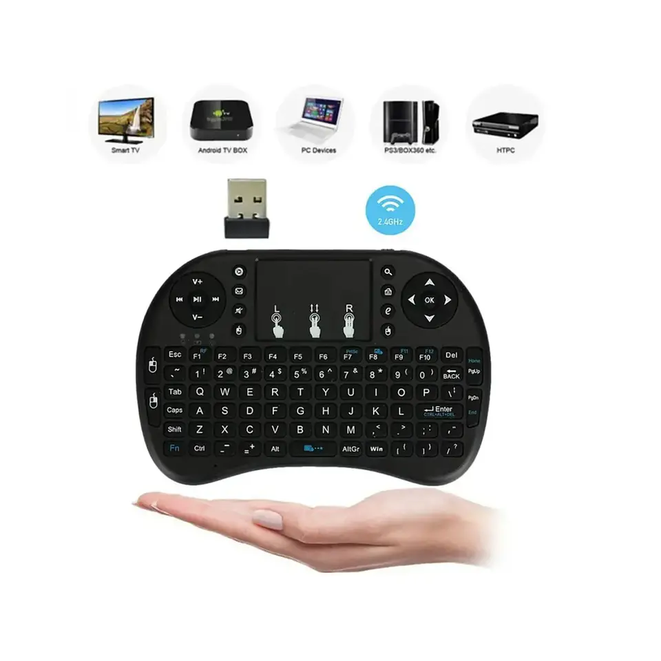 Teclado Inalámbrico Mlab 9077 Touchpad Para Smart TV y Dispositivos 2