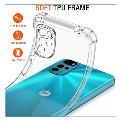 Funda Transparente Para Motorola G22